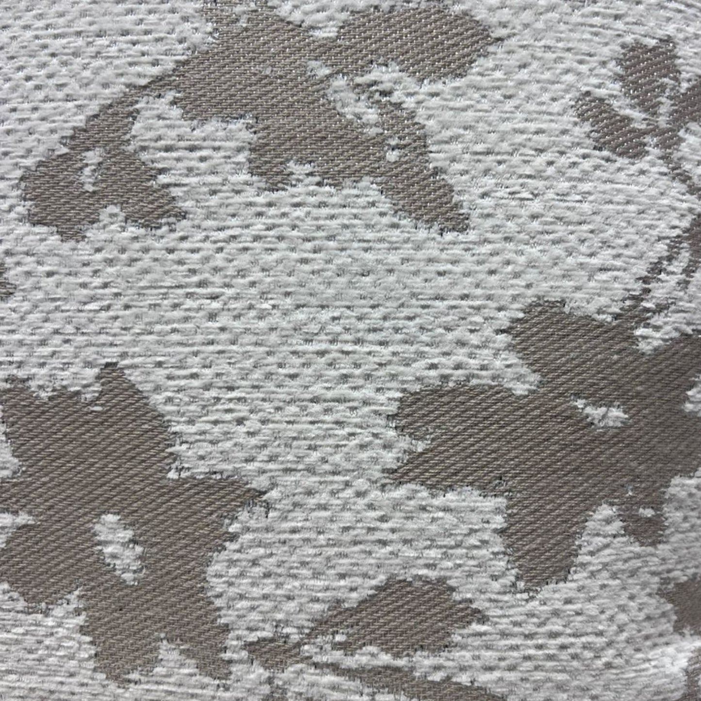 Jacquard Floral Print Cushion Cover, Backside In Plain