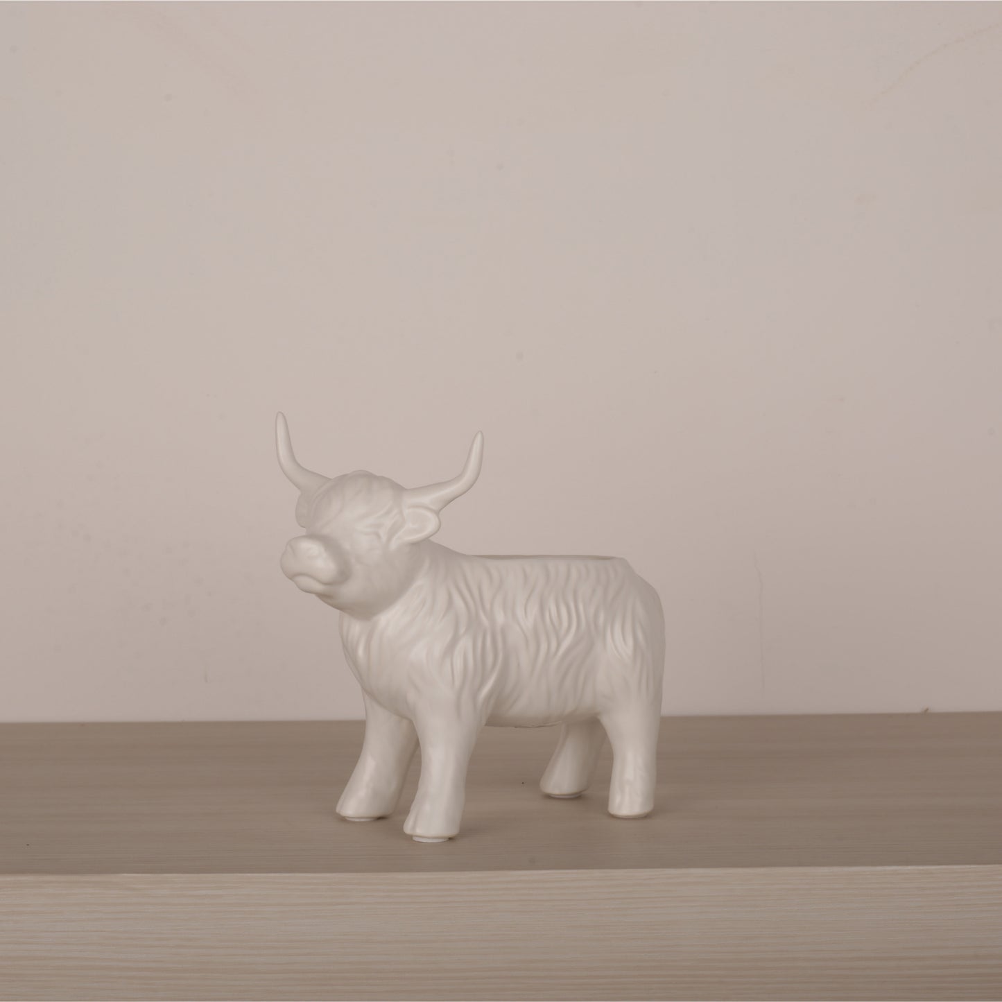 Little White Bull Candy Bowl Decorative Sculpture