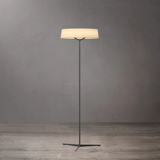 Circular Shade LED Floor Lamp