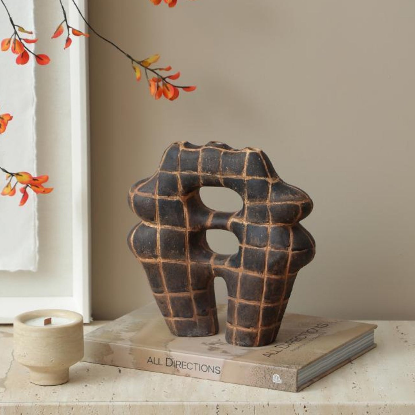 Bipedal Mosaic Tabletop Ornament