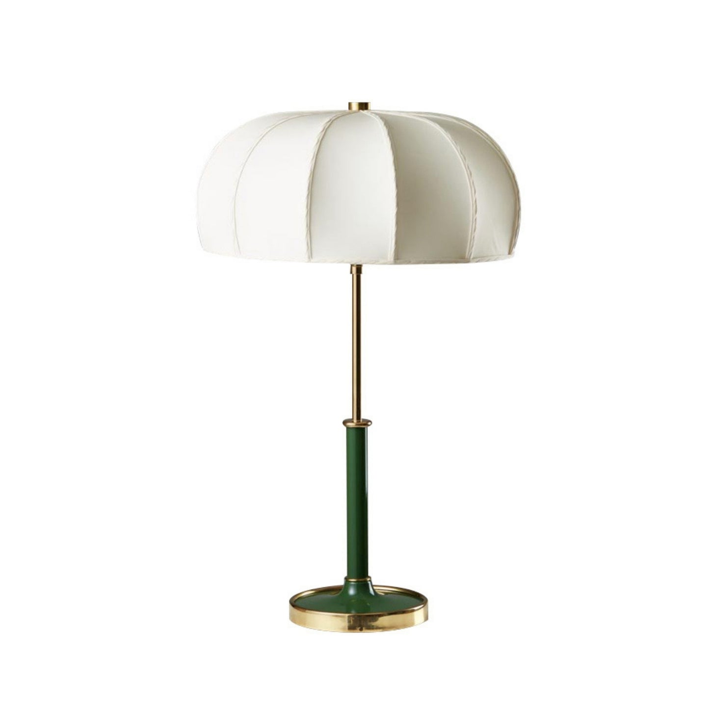 Fabric Shade Metal Base Desk Lamp