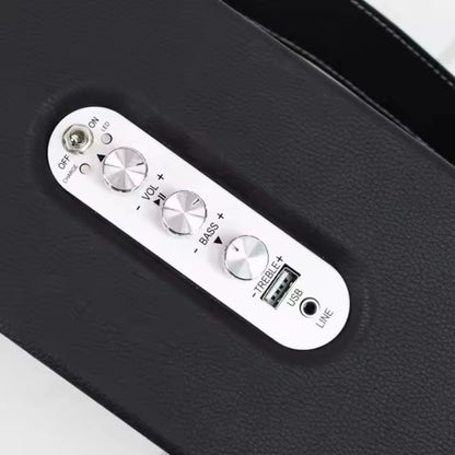 Portable Bluetooth Speaker (Black & White)
