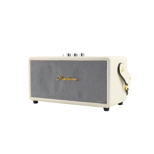 Portable White Bluetooth Speaker