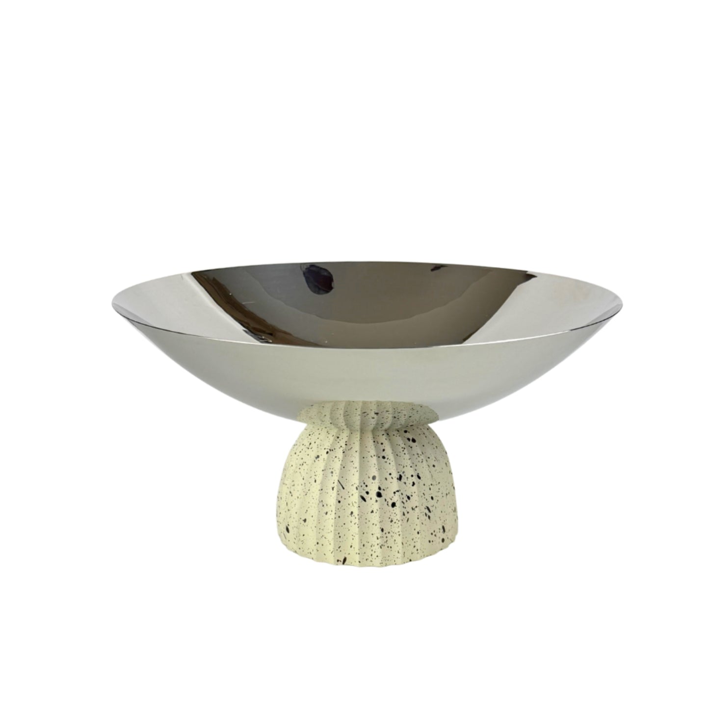 Beige Resin Base Candy Bowl