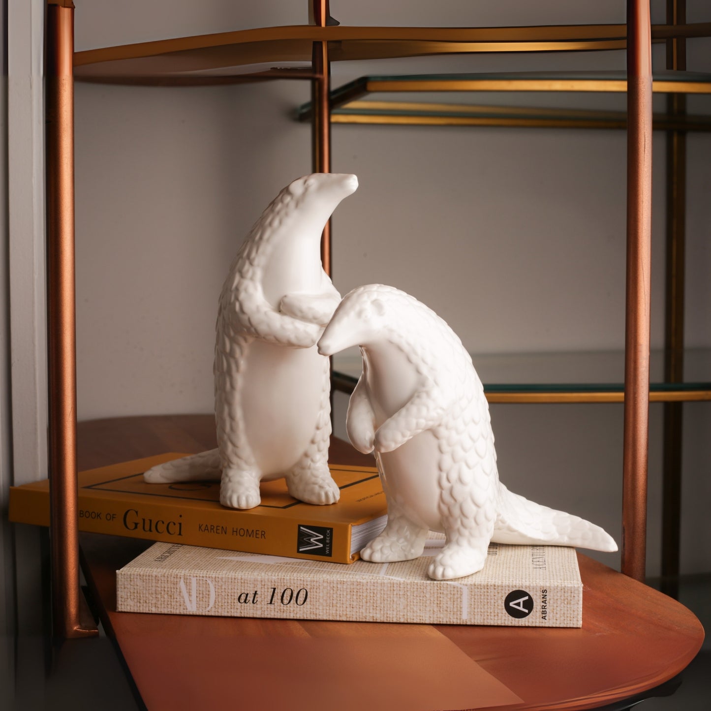 Ceramic Crafts Pangolin Figurine Decor Ornament
