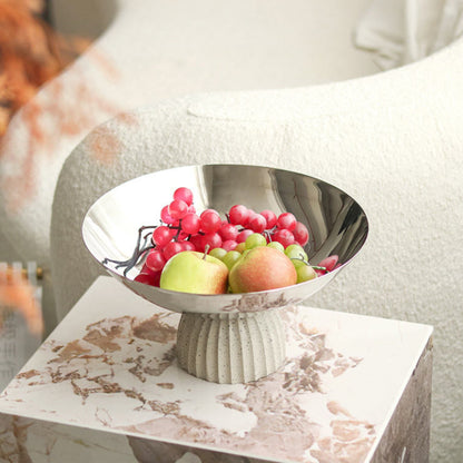 Beige Resin Base Candy Bowl