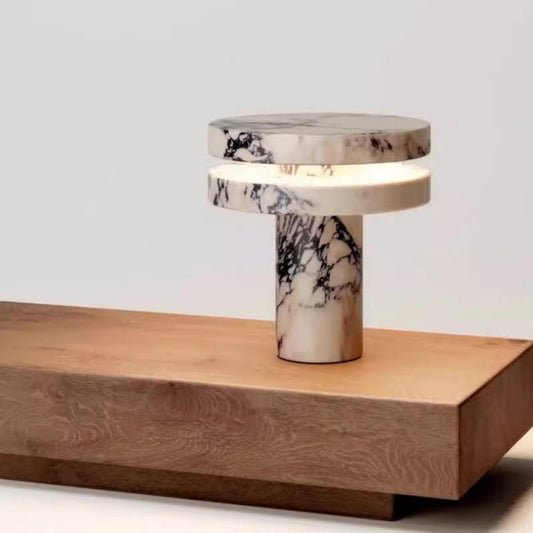 LED Natural Marble Table Lamp