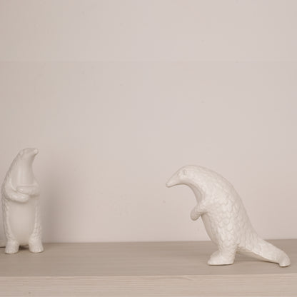 Ceramic Crafts Pangolin Figurine Decor Ornament