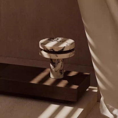 LED Natural Marble Table Lamp