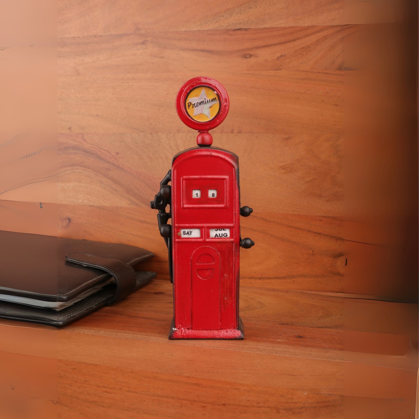 Gas Pump Calendar Paper Weight