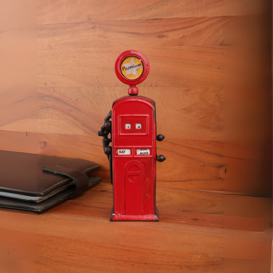 Gas Pump Calendar Paper Weight