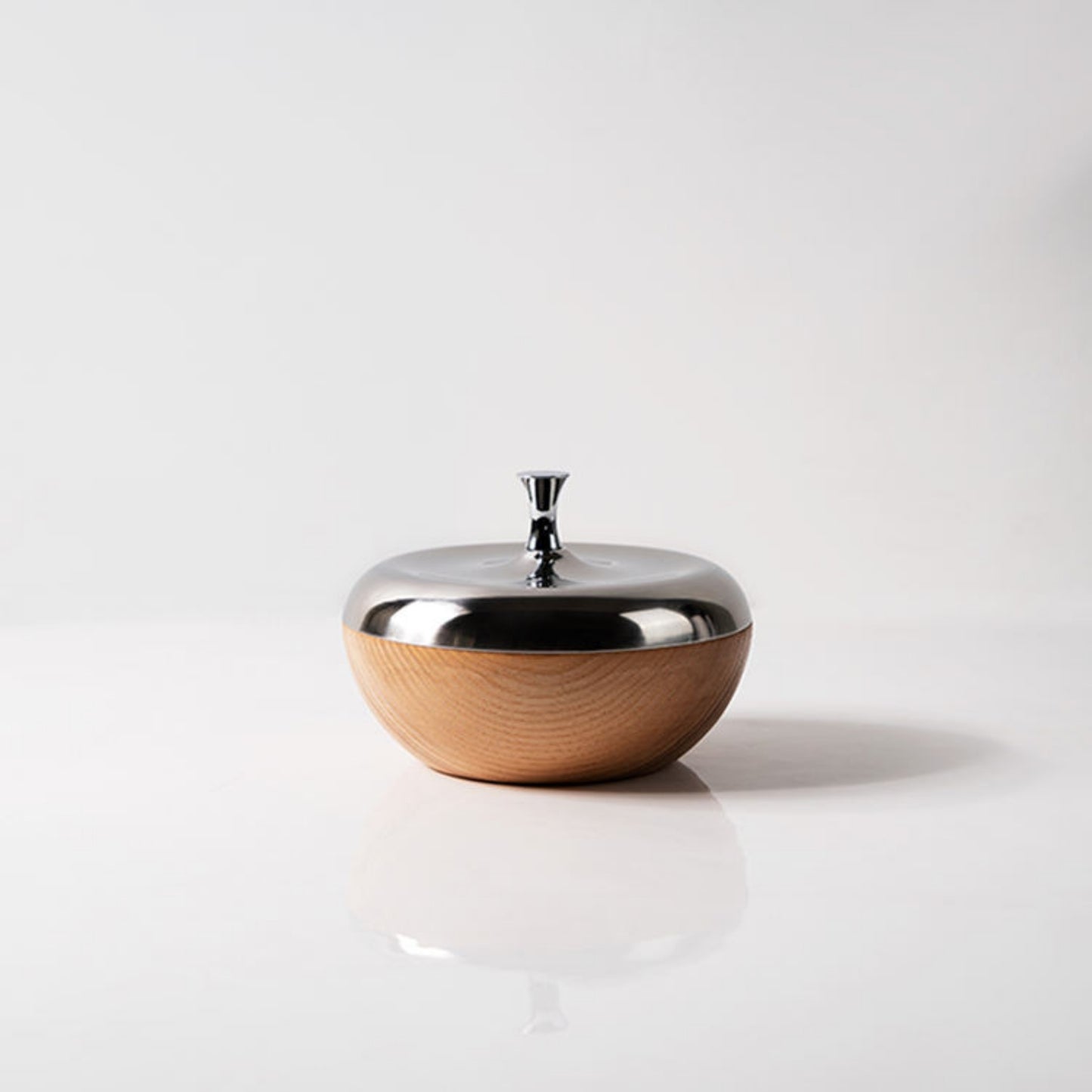 Wooden Candy Jar with Lid