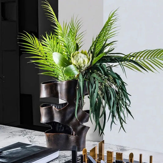 Hollowed Desktop Decorative Vase