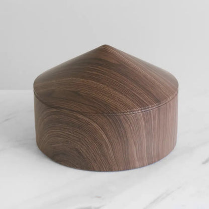 Dome Shape Wooden Texture Decorative Showpiece