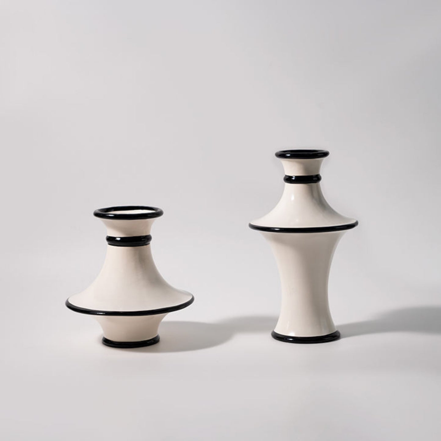 White Bell Shaped Flower Vase