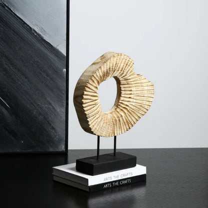 Geometric Distortion Decorative Accent