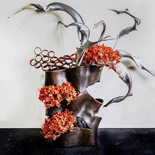 Hollowed Desktop Decorative Vase