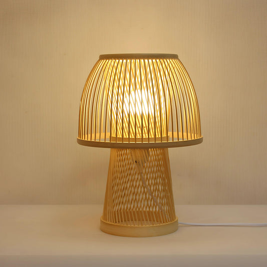 Handcraft Bamboo Table Lamp