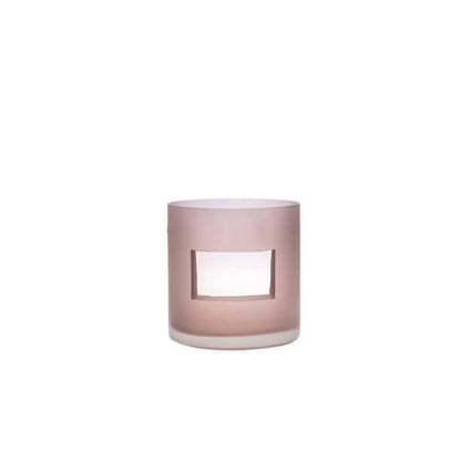 Geometry Hollow Tabletop Glass Vase