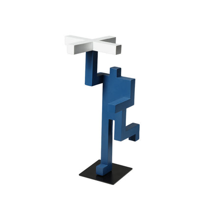 Multicolour Starman Resin Sculpture Decorative Showpiece
