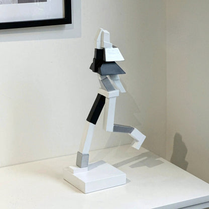 Multicolour Starman Resin Sculpture Decorative Showpiece