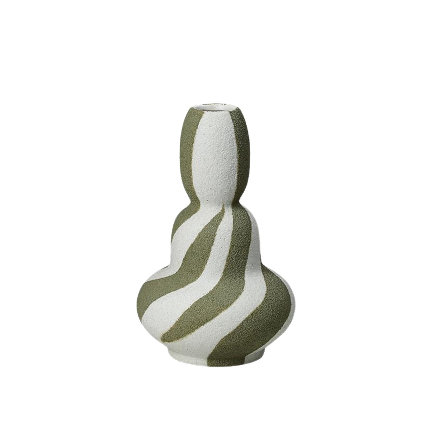 Streamer Pattern Sand Flower Vase