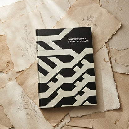 Contemporary Installation Art Hardcover Decorative Book