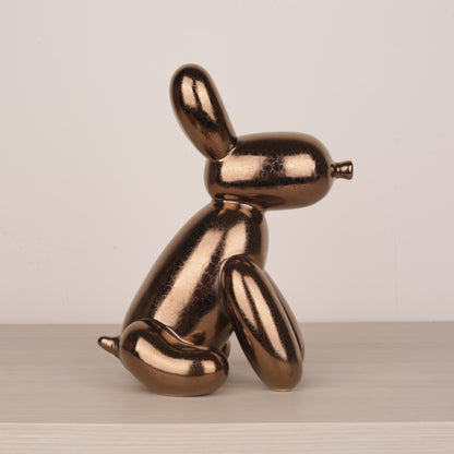 Balloon Dog Figurine Table Décor Ornament
