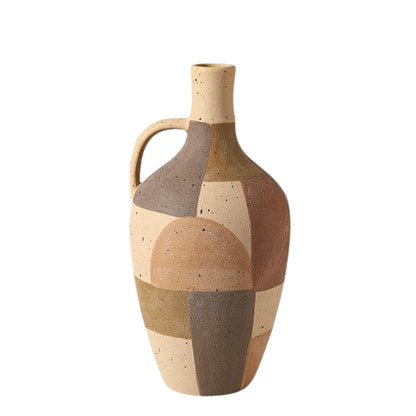 Assorted Color One Handle Flower Vase