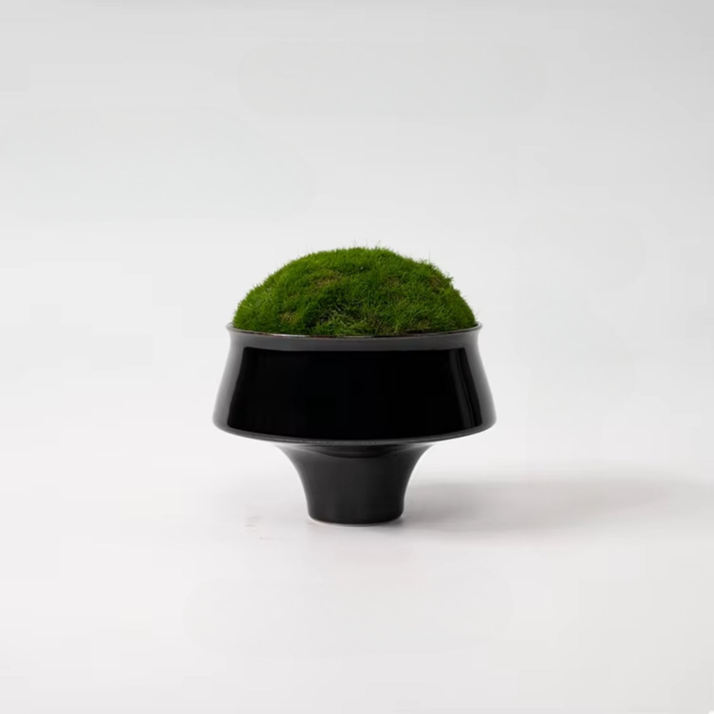 Black Decoration Resin Moss Flower Ornaments
