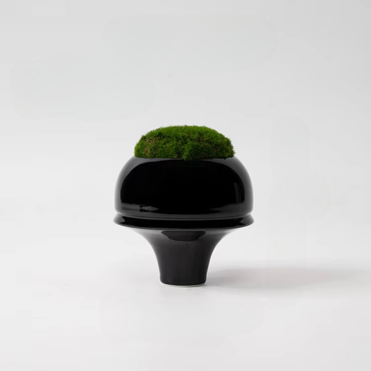 Black Decoration Resin Moss Flower Ornaments