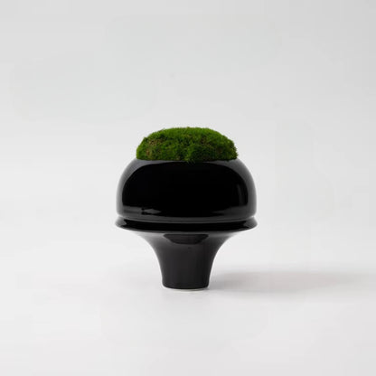 Black Decoration Resin Moss Flower Ornaments
