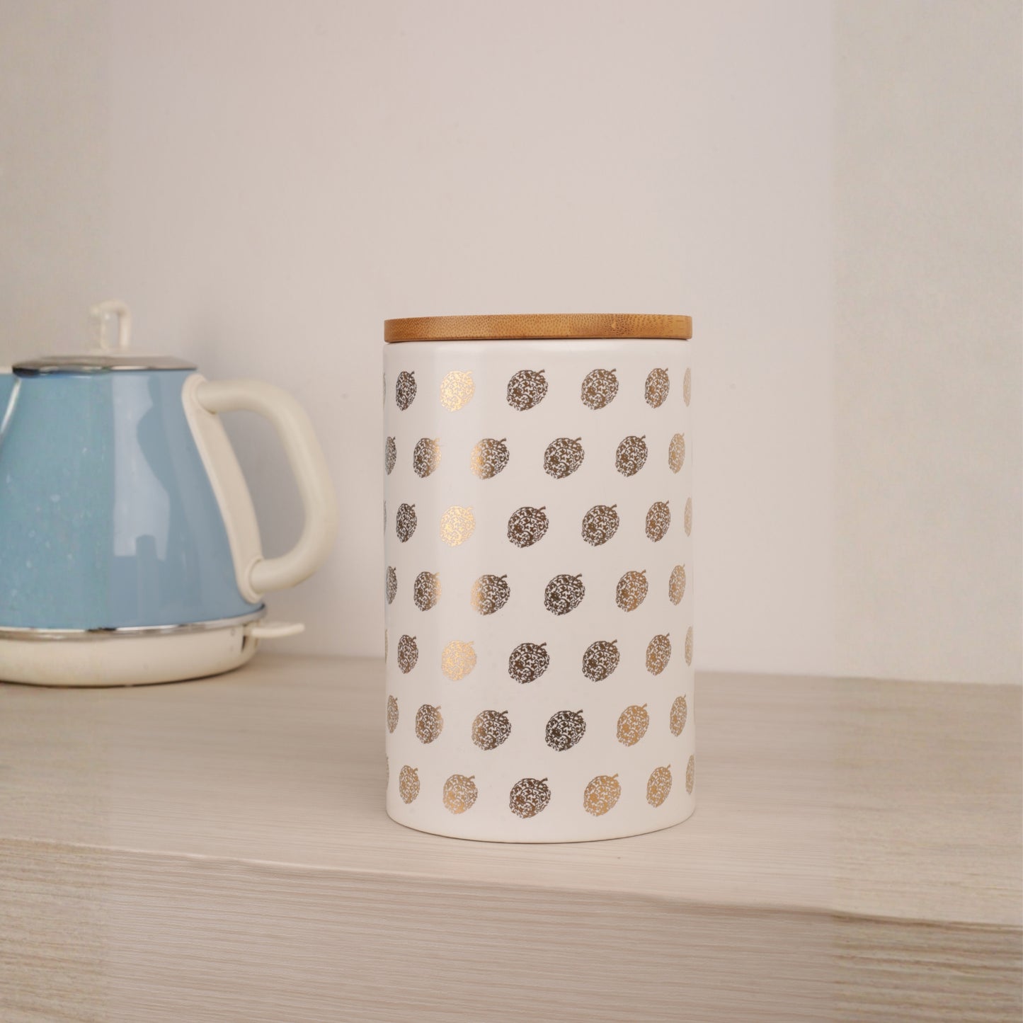 Ceramic Multipurpose Kitchen Jar with Lid