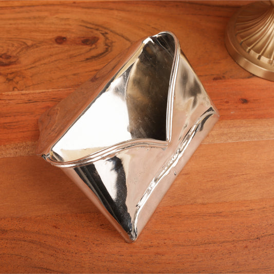 Silver Metal Envelop