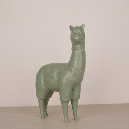 Alpaca Animal Figurine Table Ornament