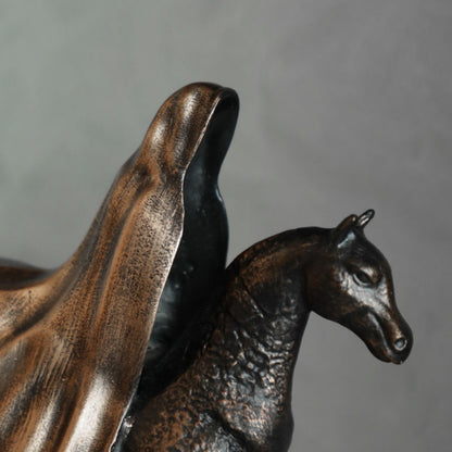 Riding On The Horse Tabletop Décor Accent