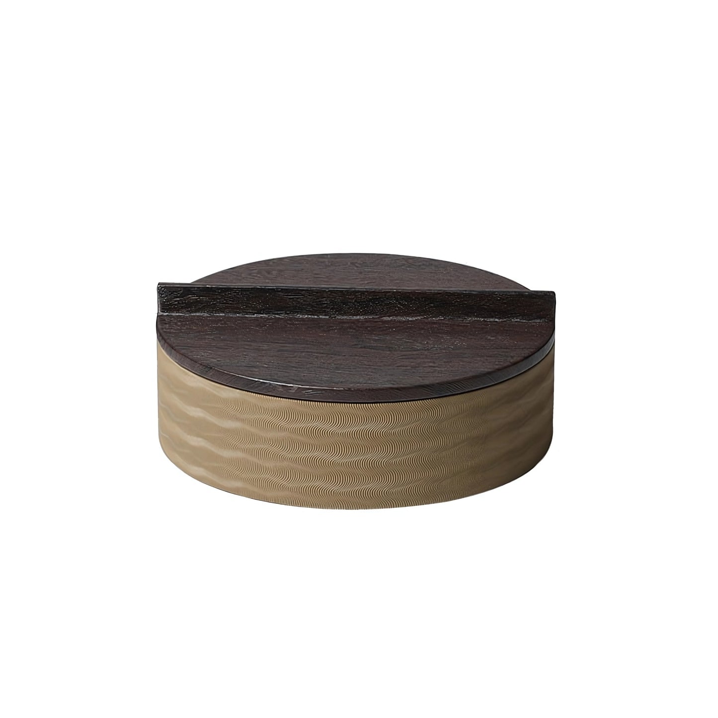 Wooden Leather Jewelry Storage Box