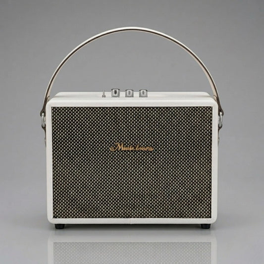 Portable Bluetooth Speaker (Black & White)
