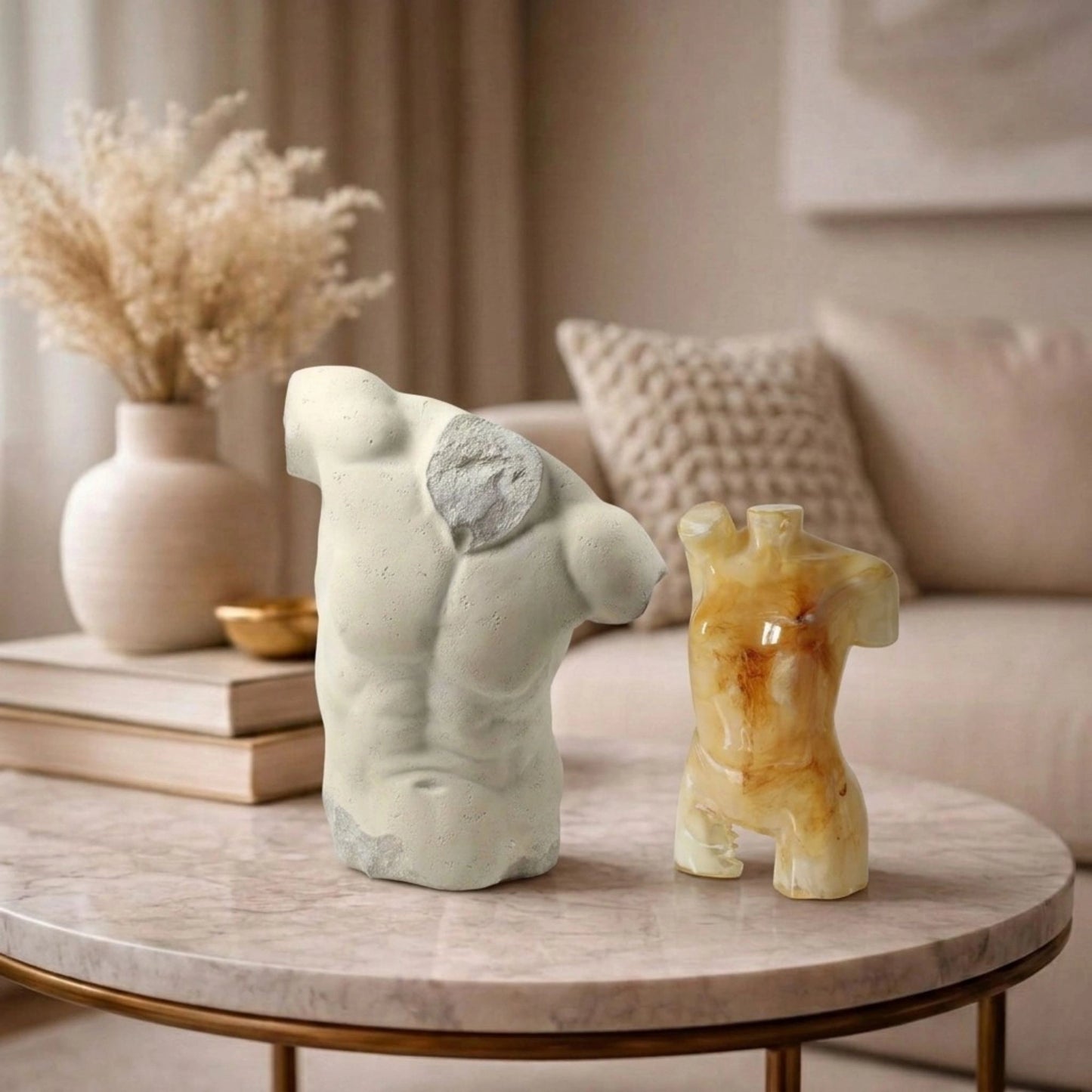 Female Art Resin Sculpture