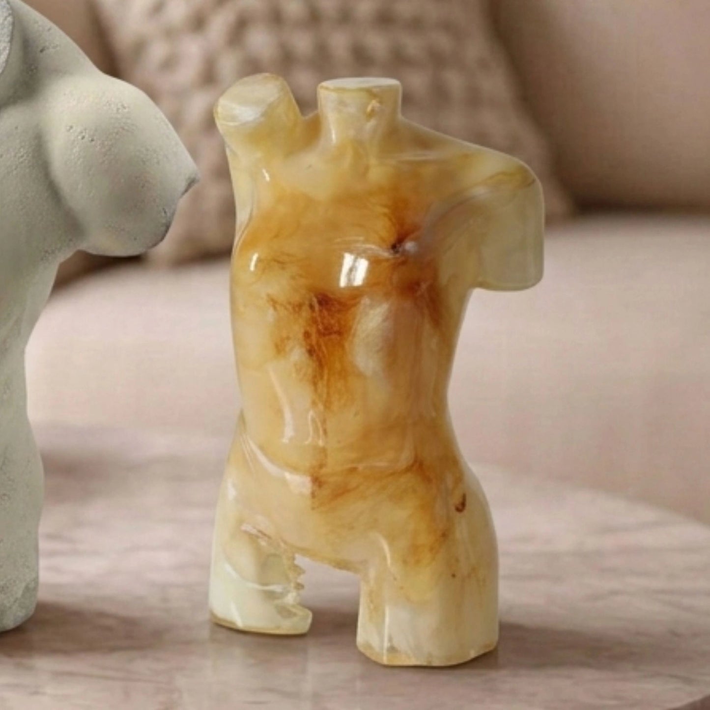 Female Art Resin Sculpture