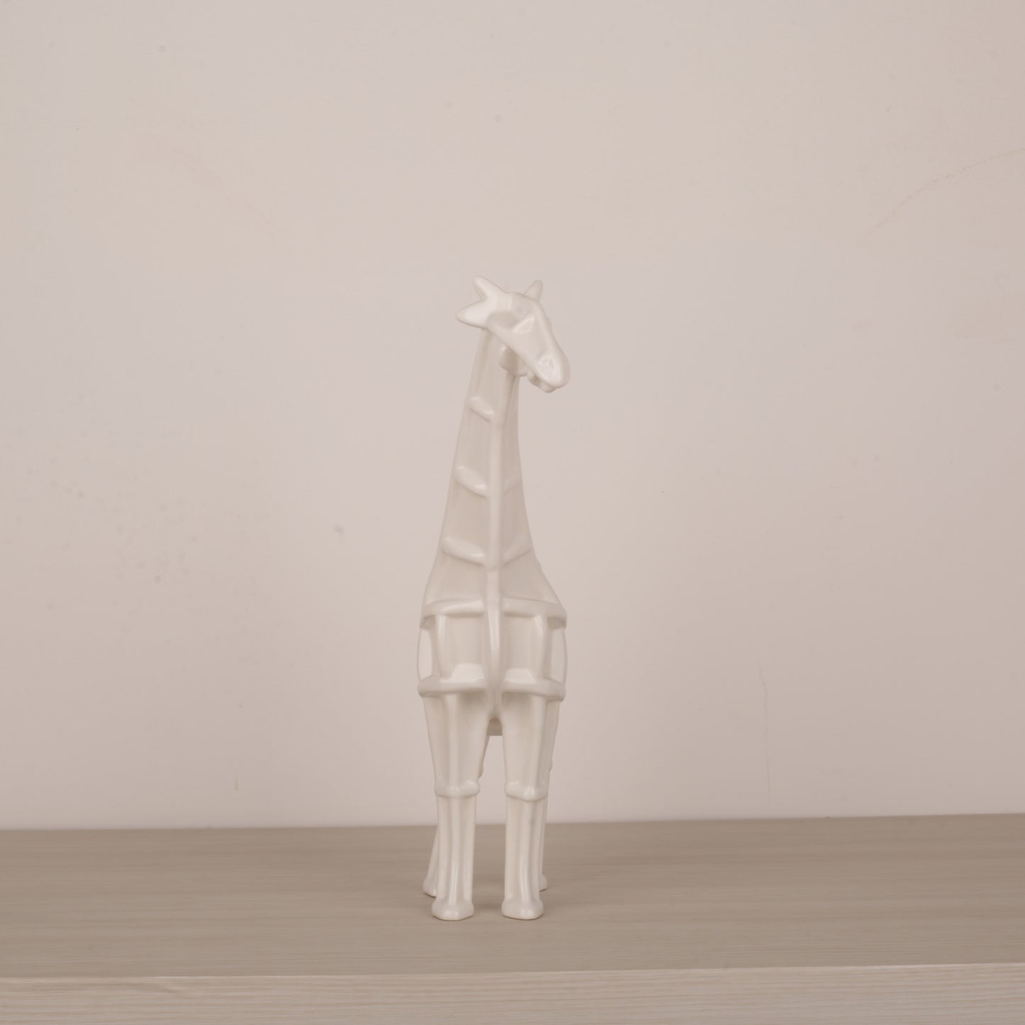 White Ceramic Animal Figurine Tabletop Décor