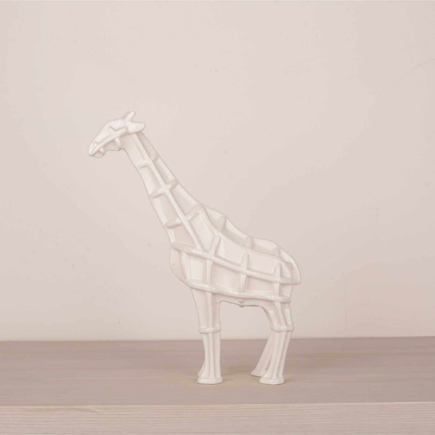 White Ceramic Animal Figurine Tabletop Décor