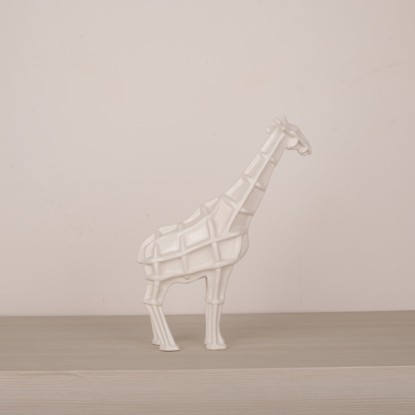 White Ceramic Animal Figurine Tabletop Décor