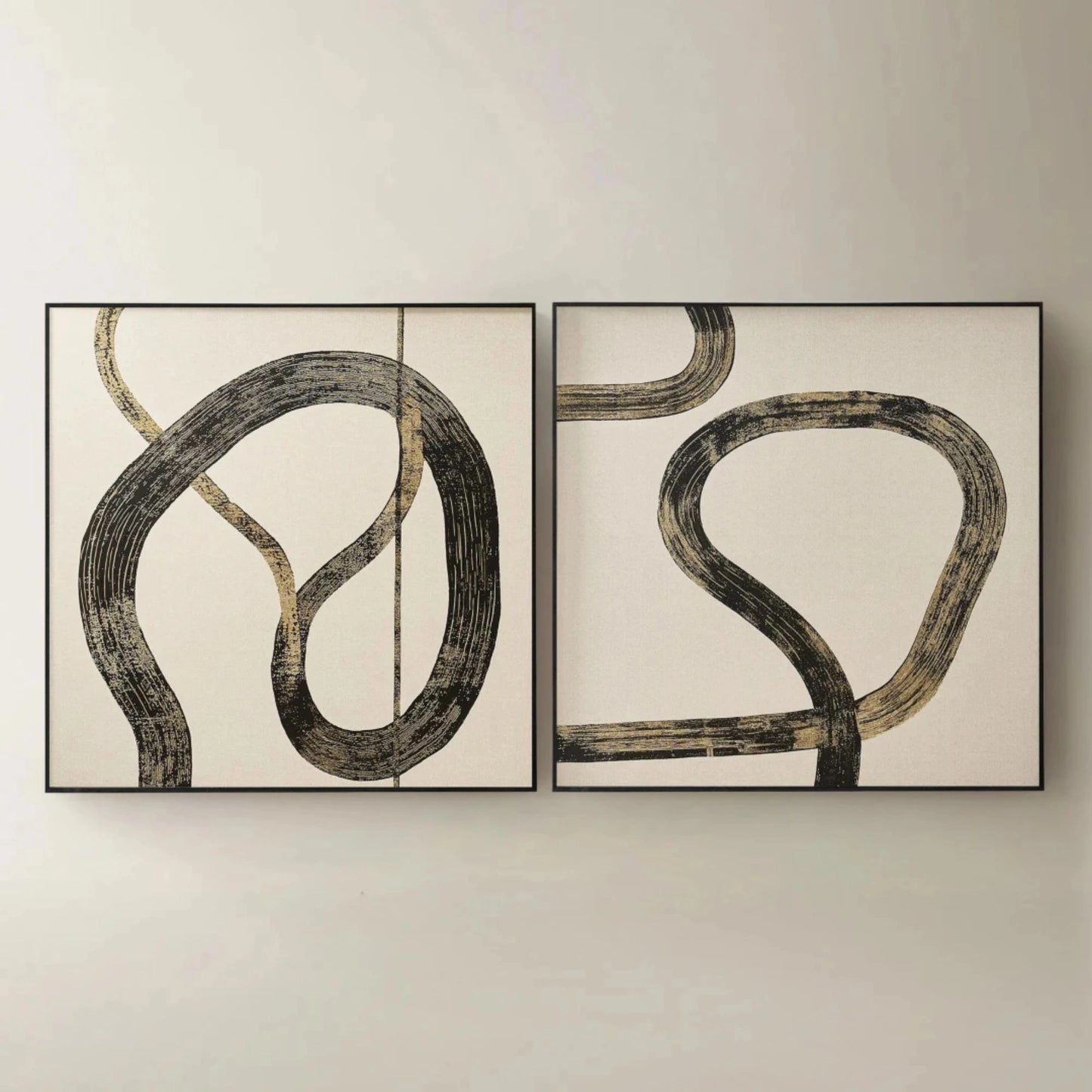 Abstract Design Canvas Painting