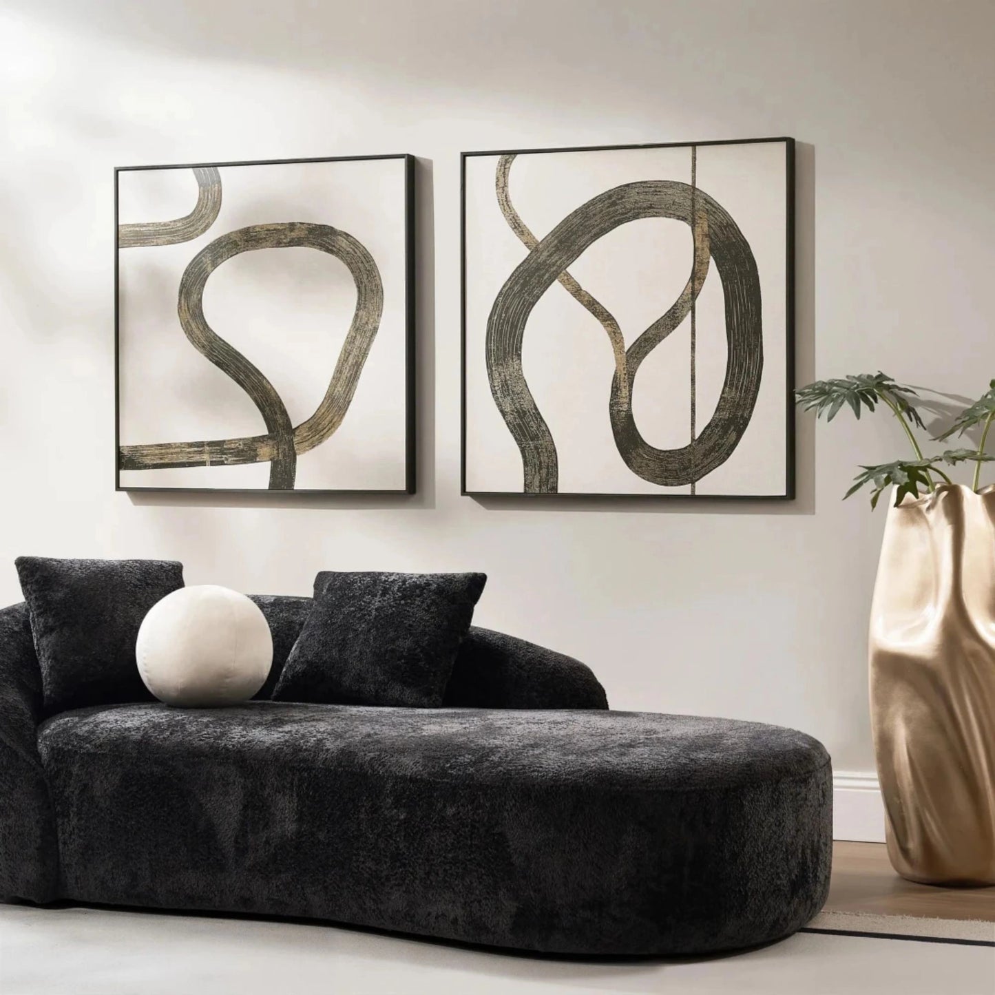 Abstract Design Canvas Painting