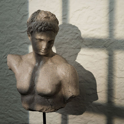 Human Vintage Resin Figurine