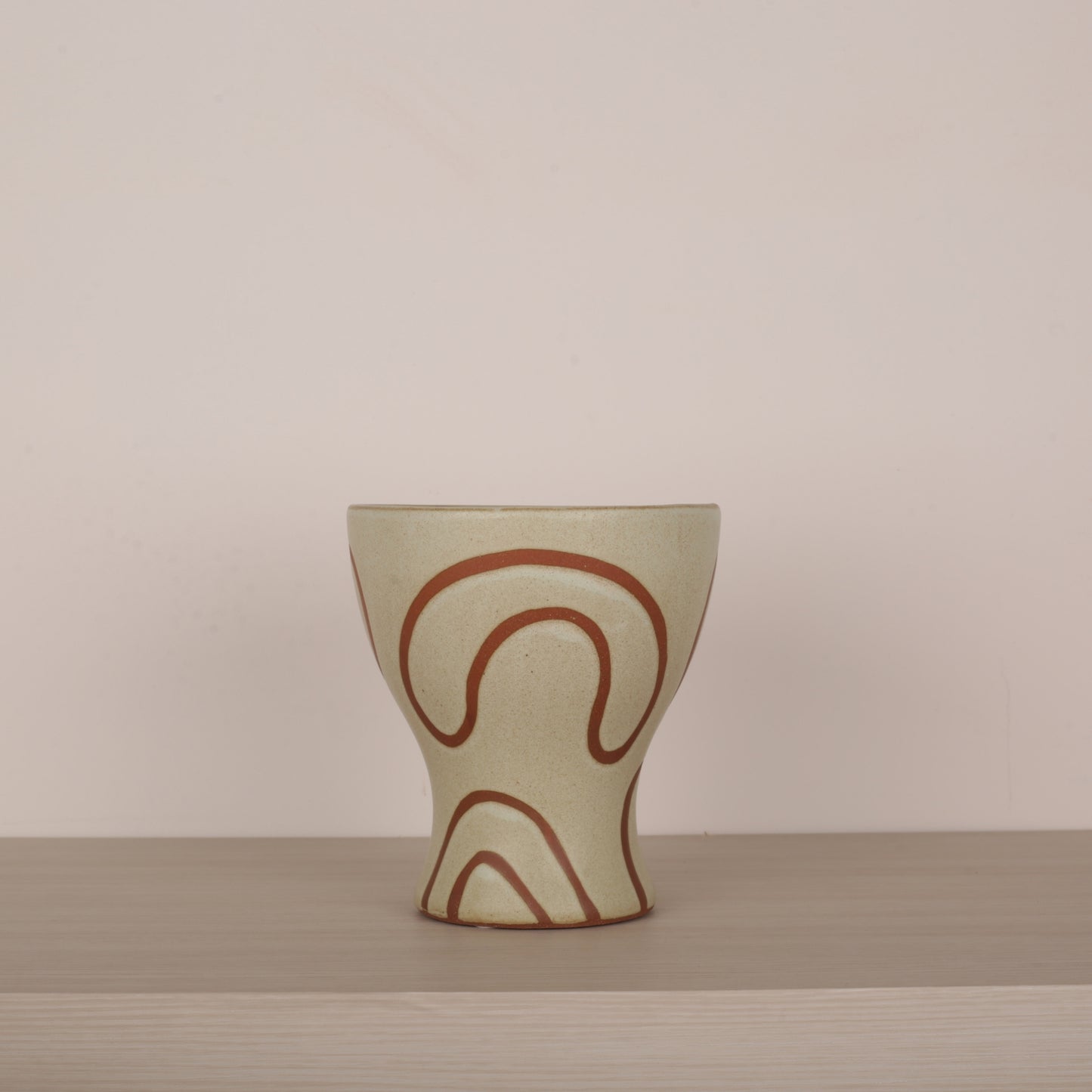 Hook Curved Ceramic Vase