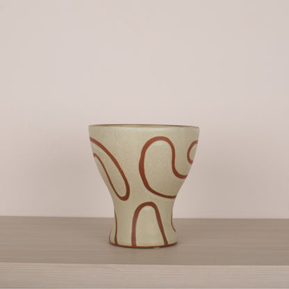 Hook Curved Ceramic Vase