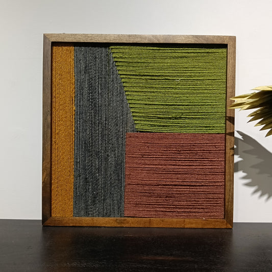Colourful Jute Wooven Wall Art