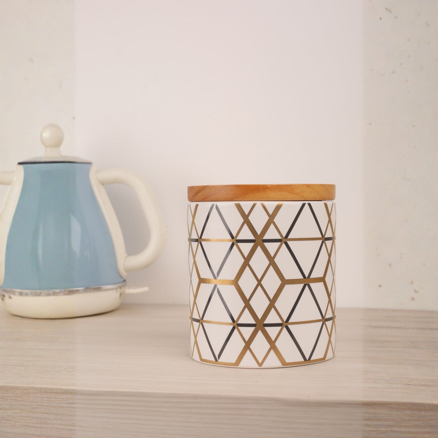 Ceramic Kitchen Storage Jar with Lid